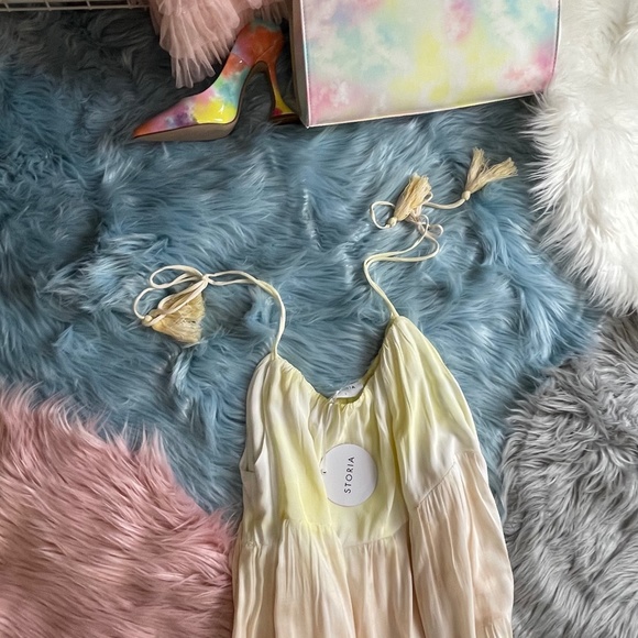 LAST ONE! Storia's MOST POPULAR Pastel Tie Dye Maxi W/TONS of Luscious Fabric - Picture 4 of 16